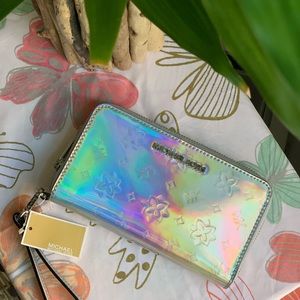 Michael Kors Holographic Wristlet